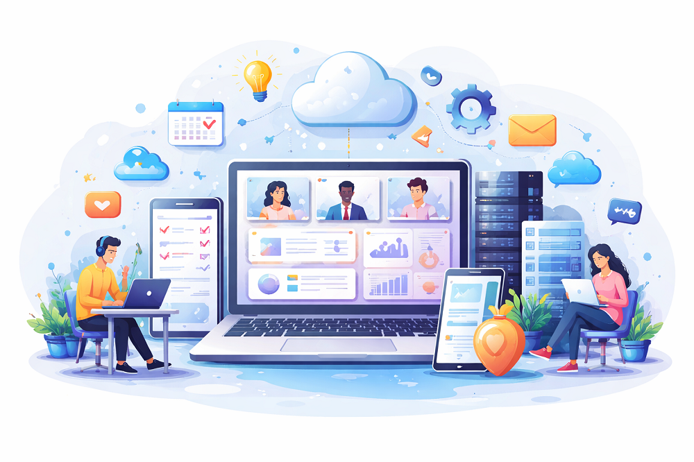 العمل عن بُعد والأدوات الرقمية للشركات